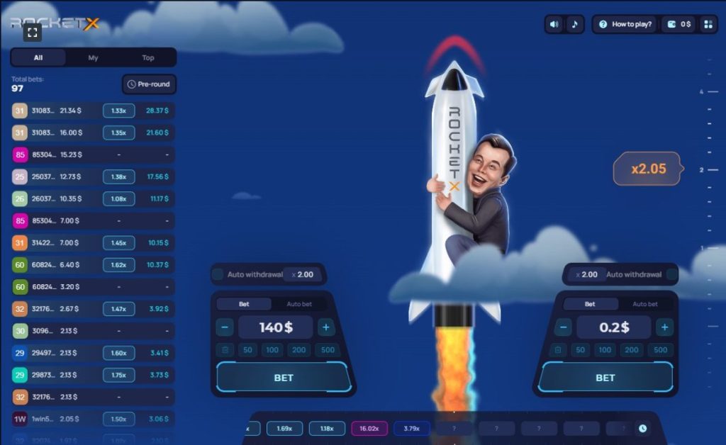 Основная информация о Rocket X 